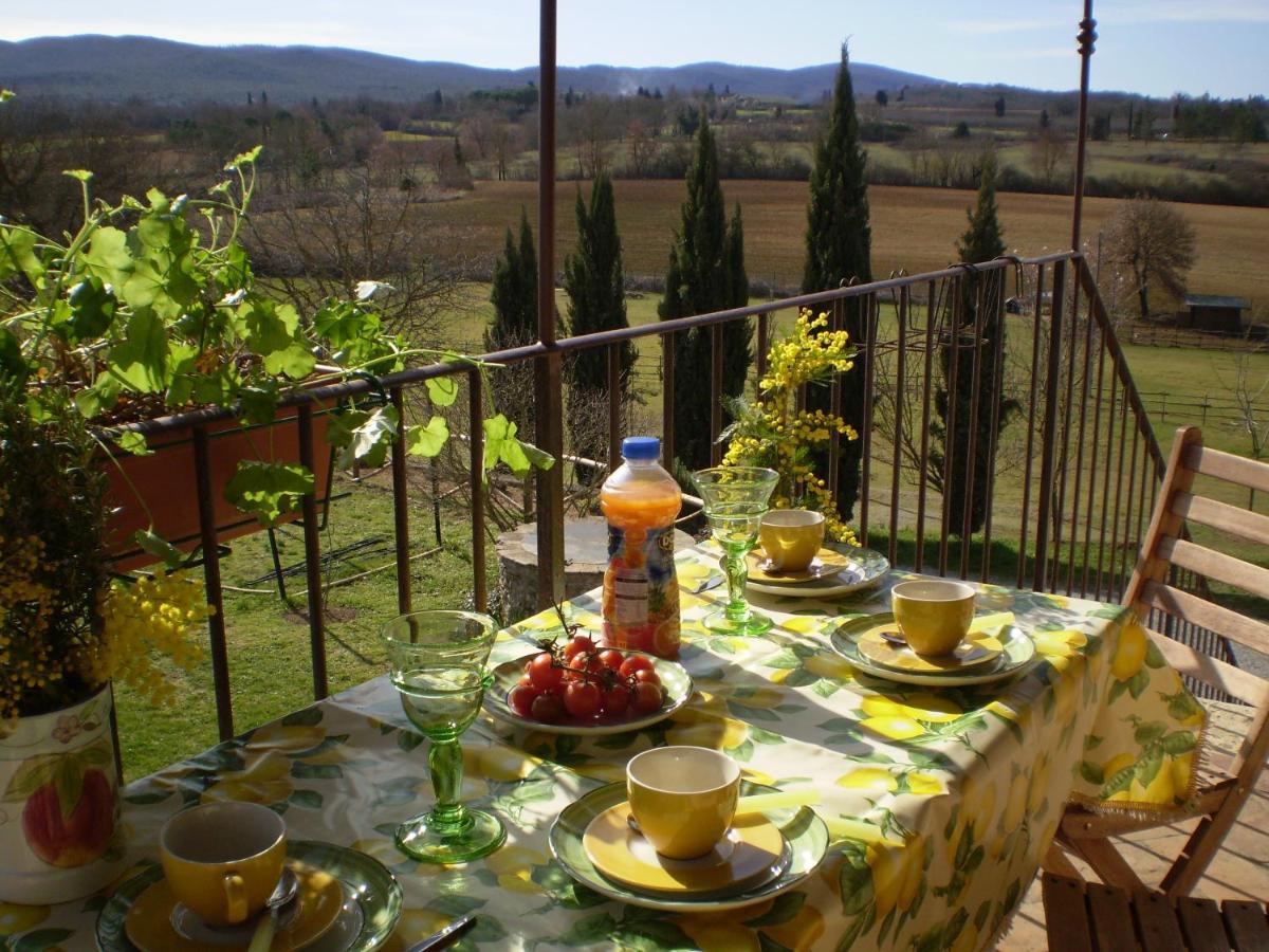 La Casa Del Fattore Monteriggioni Luaran gambar